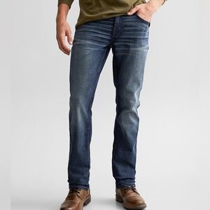 BKE Men's Jake Straight Blue Jeans